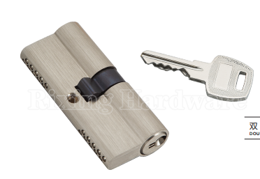 Double row slot copper lock cylinder